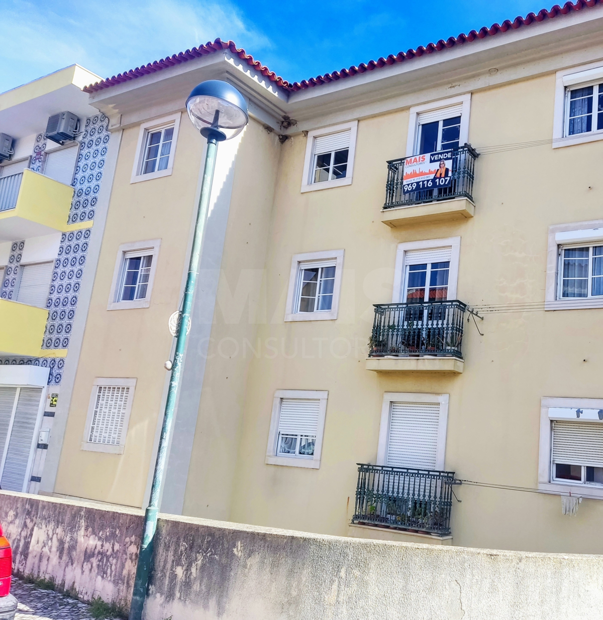 3-bedr. apartment in Apelação with parking space
